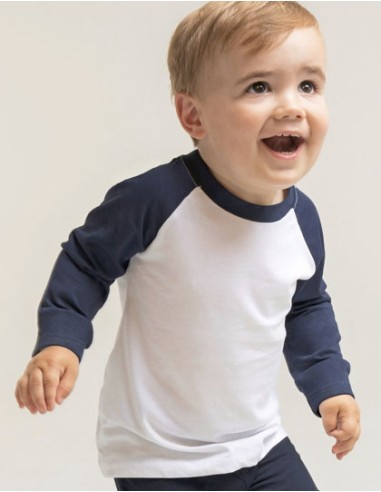 LAR-LW025-Long Sleeved Baseball T-Shirt